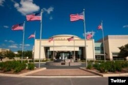 Biblioteca presidencial y museo George H. W. Bush en College Station, Texas.