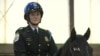Graduation Ceremony for US Park Police Officers on Horseback