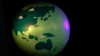 Krupni plan instalacije o klimatskim promjenama na COP26 klimatskom samitu UN-a u Glasgowu, Škotska, 31. oktobar 2021.
