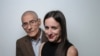 Maite Alberdi, directora del documental junto a Sergio Chamy, el detective Romulo Aitken en la cinta. [Foto cortesía CinemaChile].