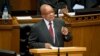 FILE - South Africa&#39;s President Jacob Zuma delivers his State of the Nation address at Parliament in Cape Town, Feb. 13, 2014. 