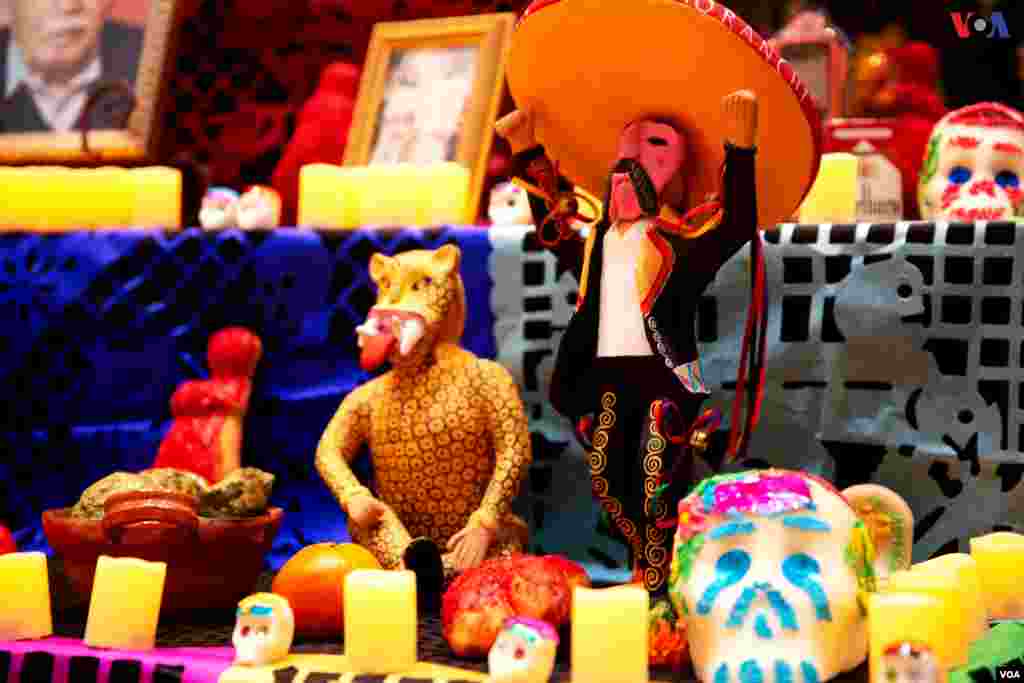 Celebración del Día de los Muertos en el museo Smithsonian. Washington DC, Octubre 2018.