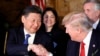 美国总统川普4月6日在海湖庄园接待中国国家主席习近平一行