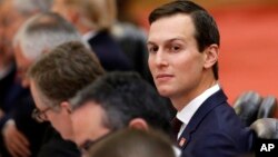 Trump elogió a Kushner, de 37 años, diciendo que es "una persona de gran calidad" que "no recibe un salario".