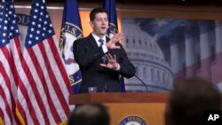 Paul Ryan, republicano por Wisconsin, presidente de la Cámara de Representantes de EE.UU.