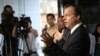 U.S. Special Representative for North Korea Policy Ambassador Glyn Davies speaks to reporters at a hotel in Beijing, China, Sept. 29, 2014. 