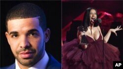 Drake y Cardi B podrían llevarse varios American Music Awards el 8 de octubre. La ceremonia tendrá lugar en Los Ángeles, California.