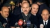 Turkish Minister of Interior, Suleyman Soylu, speaks to journalists in Ankara, Turkey, Dec. 19, 2016.