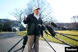 Antes de partir a Texas, Trump reiteró el jueves 10 de enero de 2019 que está en el derecho de declarar la emergencia nacional en medio del cierre parcial del gobierno.