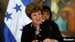 FILE - United Nation Deputy High Commissioner for Human Rights Kate Gilmore says the human rights situation for Eritrea’s people has not improved.