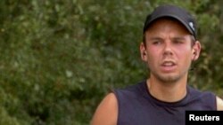 Foto de archivo de Andreas Lubitz durante un maratón en Hamburgo, Alemania en 2009. 