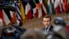 French President Emmanuel Macron arrives to attend the EU summit in Brussels, Belgium, Dec. 14, 2017.
