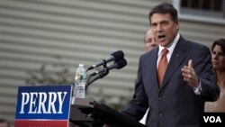 Haciendo campaña en New Hampshire, el gobernador de Texas pidió mayor transparencia a la FED.
