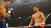Jamshidbek Najmiddinov va Viktor Postol ringda, Kiyev, 16-sentabr, 2017