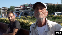 Yucel, a retiree and AK Party supporter, said he is disappointed at the party's loss in Istanbul. (D. Jones/VOA)