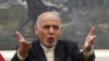FILE - Afghan President Ashraf Ghani, speaks during, a press conference at the presidential palace in Kabul, Afghanistan.