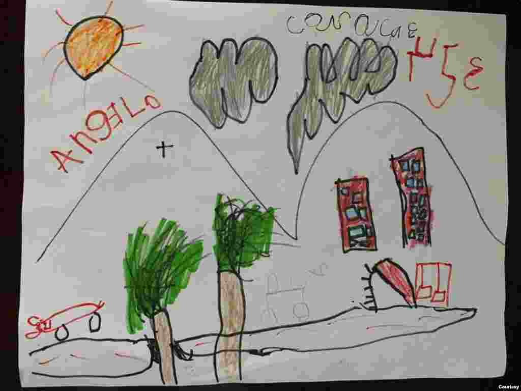 Angelo Maniglia de 5 a&#241;os sue&#241;a con que su ciudad vuelva a ser la misma y que todos puedan volver a salir. Desea que en su ciudad existan m&#225;s parques y comenta que extra&#241;a much&#237;simo montarse en un columpio.