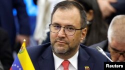 El canciller venezolano Yván Gil participa en una reunión de los BRICS en la ciudad rusa de Nizhny Novgorod, el 11 de junio de 2024. Este jueves, también asistió a una sesión en las Naciones Unidas, donde mencionó el caso Citgo.