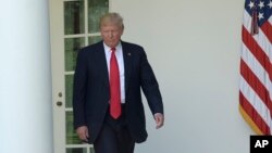 La administración del presidente estadounidense Donald Trump está analizando un informe que vincula el cambio climático a la actividad humana.