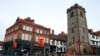 A view of the deserted High Street amid the coronavirus disease (COVID-19) lockdown in St Albans, Britain, January 5, 2021. REUTERS/Matthew Childs