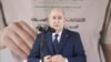 FILE - Algerian president Abdelmajid Tebboune speaks after casting his ballot inside a polling station during the presidential elections, Sept. 7, 2024, in Algiers, Algeria. 