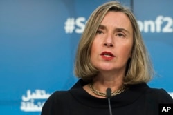 Federica Mogherini.