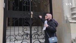 Gülmirə Aslanova İranın Azərbaycandakı səfirliyi qarşısında etiraz aksiyası keçirib