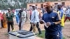 Burundi President Pierre Nkurunziza casts his ballot at a polling center during the constitutional amendment referendum at School Ecofo de Buye in Mwumba commune in Ngozi province, northern Burundi, May 17, 2018. 