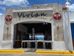 Restaurante Vivian, en el puerto San Juan del Sur, a 131 kms. de Managua. [Foto: Houston Castillo Vado, VOA]