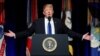 FILE - U.S. President Donald Trump participates in the Missile Defense Review announcement at the Pentagon in Arlington, Va., Jan. 17, 2019. 