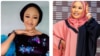Umma Shehu, hagu da Sadiya Haruna, dama (Instagram/Umma Shehu/Sadiya Haruna)