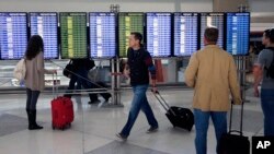 Día de Acción de Gracias en el Aeropuerto Internacional de Denver.