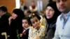 Syrian refugees attend the launch of an education program in Ankara, Turkey, June 8, 2017. Turkey, the European Union and UNICEF formally launched an EU-funded project to encourage Syrians and other refugees in Turkey to enroll their children in schools.