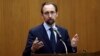 U.N. High Commissioner for Human Rights Zeid Ra’ad Al Hussein gives a lecture at Yonsei University in Seoul, South Korea, June 24, 2015.