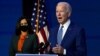 U.S. President-elect Joe Biden speaks to reporters about efforts to confront the coronavirus disease (COVID-19) pandemic after meeting with members of his "Transition COVID-19 Advisory Board" in Wilmington, Delaware, Nov. 9, 2020. 