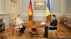 Канцлерка Німеччини Ангела Меркель та Президент України Володимир Зеленський