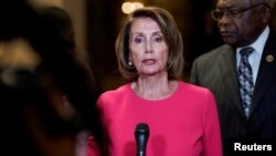 La presidenta de la Cámara de Representantes, Nancy Pelosi, no asistirá al almuerzo convocado por Trump.