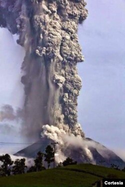 Erupción del volcán de Fuego