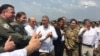 Los aviones procedentes de Miami, aterrizaron en Colombia el viernes 22 de febrero de 2019 con comida, medicamentos y otros insumos médicos, a petición del presidente interino Juan Guaidó. 