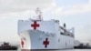 En conferencia de prensa desde Washington, el presidente Trump confirmó que enviaría el barco hospital a Nueva York y elogió al gobernador por sus esfuerzos.