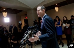 Legislador Adam Schiff, representante de California, demócrata de más alto rango en la Comisión de Inteligencia de la Cámara de Representantes.