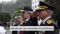 Ecuador pide investigación contra políticos presuntamente involucrados en narcotráfico