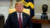 U.S. President Donald Trump in the Oval Office of the White House in Washington, May 26, 2018.