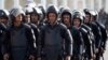 FILE - Egyptian riot police.