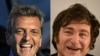 Sorpresa en las elecciones de Argentina: Sergio Massa, (izq.) repuntó y definirá la presidencia ante Javier Milei (Der.) en balotaje que se realizará el 19 de noviembre de 2023.