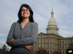 Rashida Tlaib, una demócrata, podría convertirse en la primera mujer musulmana en acceder a la Cámara de Representantes de EE.UU.