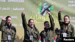 Reféns libertadas em Gaza