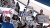 Hispanos protestan contra Obama