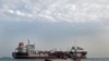 FILE - A British-flagged oil tanker Stena Impero, which was seized by the Iran's Revolutionary Guard on Friday, is photographed in the Iranian port of Bandar Abbas, July 20, 2019. 