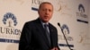 Turkish President Tayyip Erdogan addresses Turks living in the United States at a hotel in New York City, Sept. 23, 2018. 